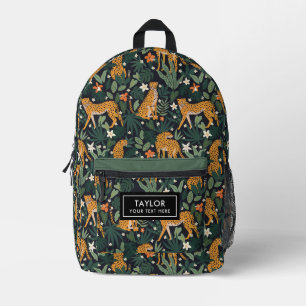 Leopard Jungle Bedruckter Rucksack
