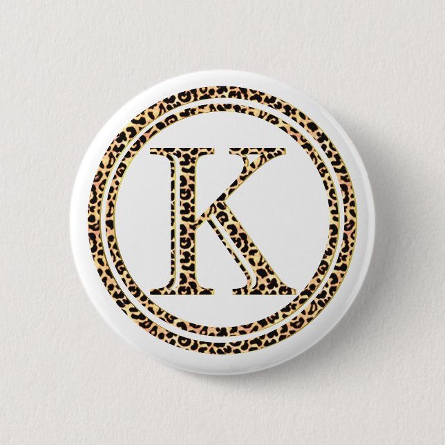 Leopard K Button (Vorderseite)