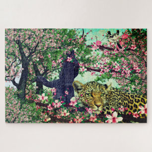 Leopard-Kirschblüten