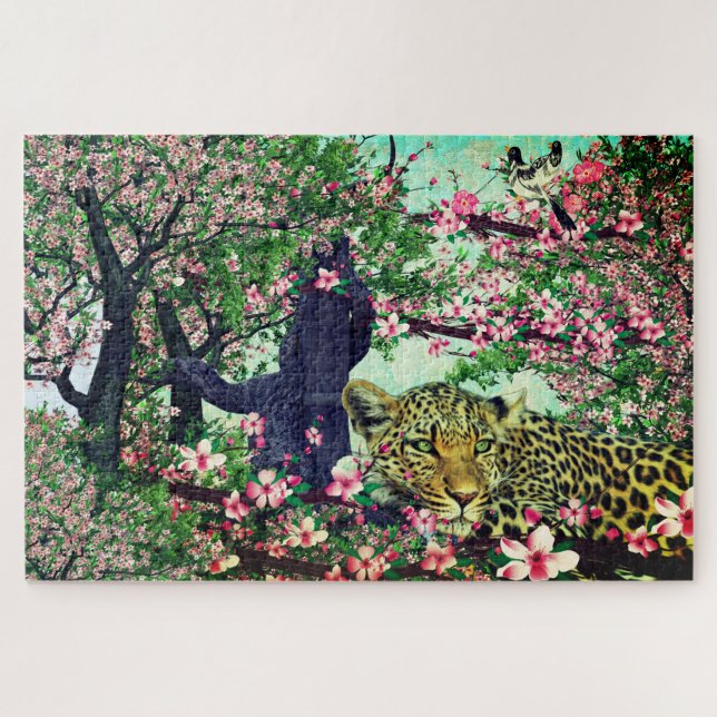 Leopard-Kirschblüten (Horizontal)