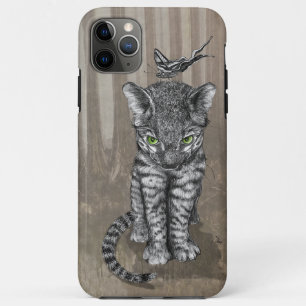 LEOPARD Kitten Butterfly Case-Mate iPhone Hülle