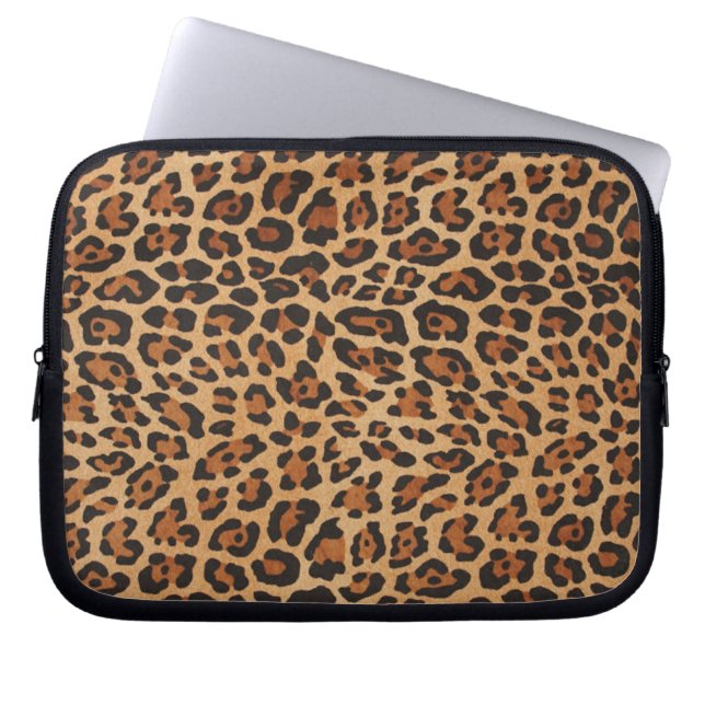 Leopard Laptop-Hülse Laptopschutzhülle (Vorderseite)