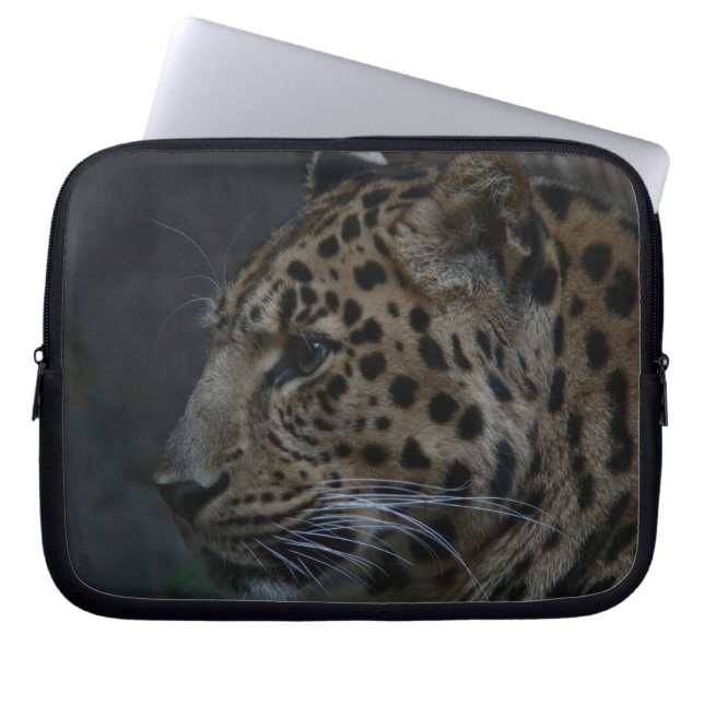 Leopard Laptop Sleeve (Vorderseite)