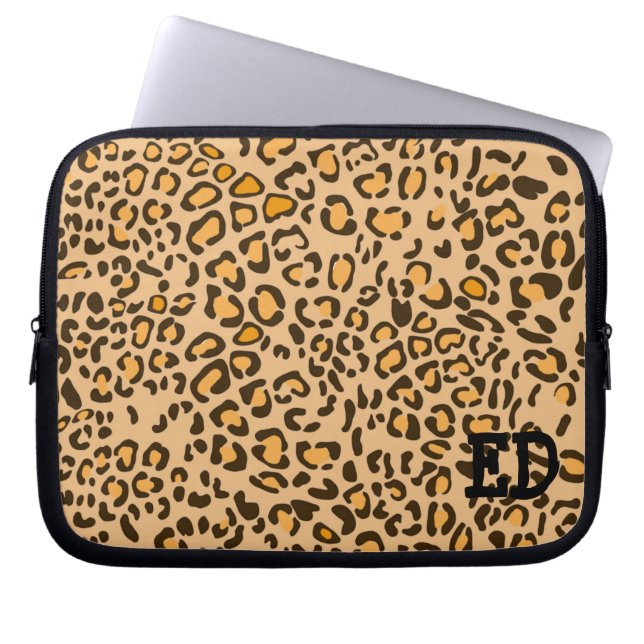 LEOPARD LAPTOP SLEEVE (Vorderseite)