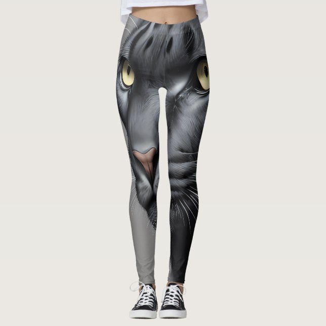 Leopard Leggings (Vorderseite)