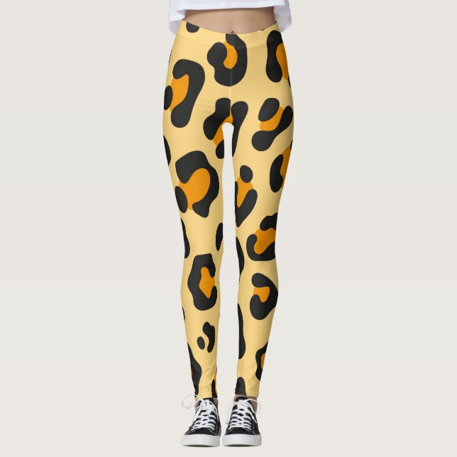 Leopard Legs Leggings (Vorderseite)