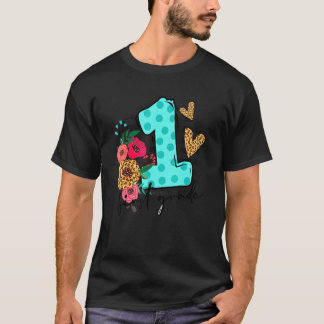Leopard-Lehrer der ersten Klasse Zurück zu Schulki T-Shirt