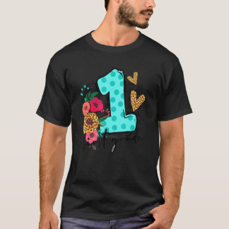 Leopard-Lehrer der ersten Klasse Zurück zu Schulki T-Shirt