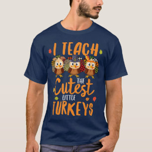 Leopard Lehrer Erntedank I lehre die Niedlichen T-Shirt