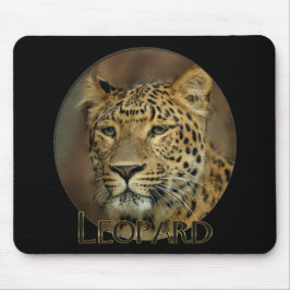 Leopard Liebe Kunst Mousepad