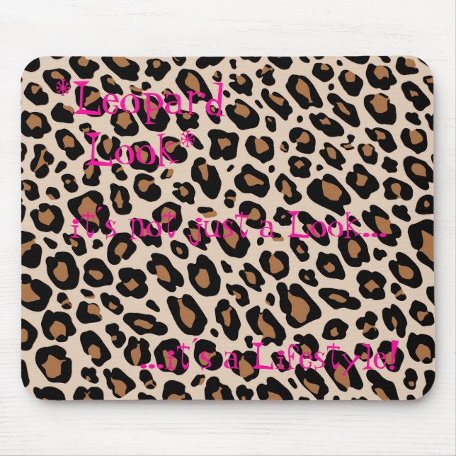 *Leopard Look* Mousepad (Vorne)