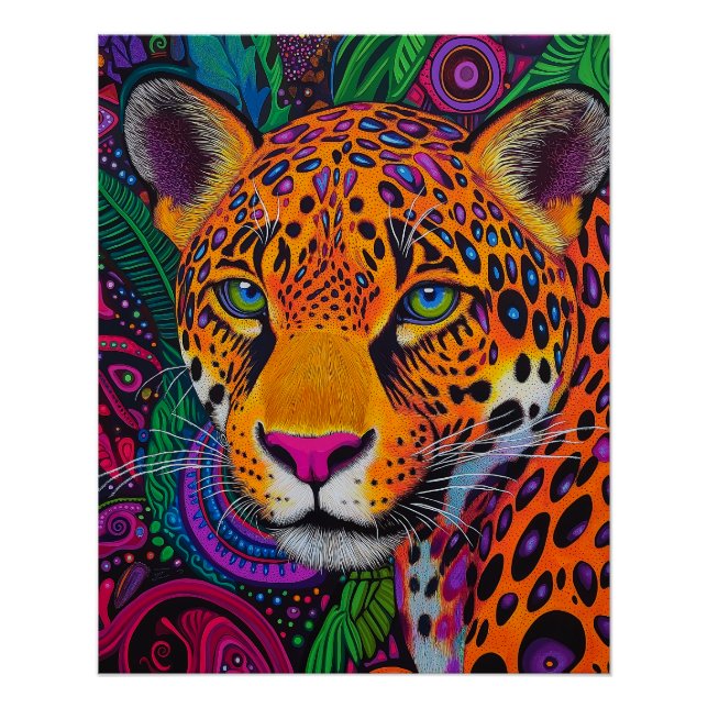 Leopard Luminous  Poster (Vorderseite)