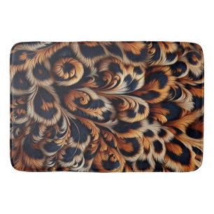 Leopard Luxe: Ihr Badezimmer mit einem Badematte