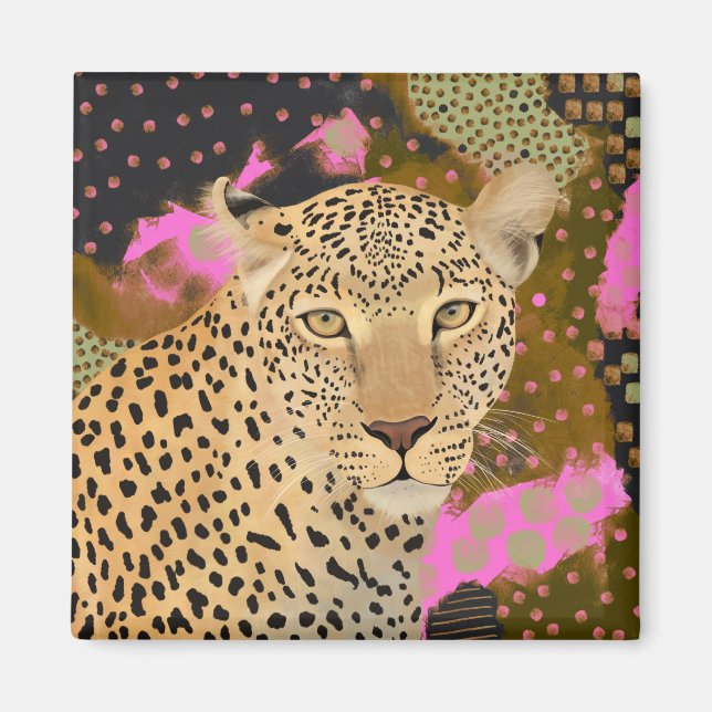 Leopard Magnet (Vorne)