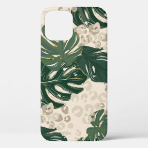 Leopard Monstera: Jungle Print Vintag. Case-Mate iPhone Hülle