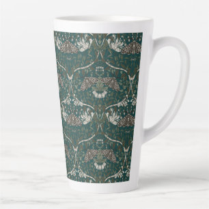 Leopard Moth und Honeysuckle Botanisch Vintag Milchtasse