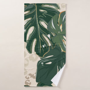 Leopard motif, poster de animal design transparent
