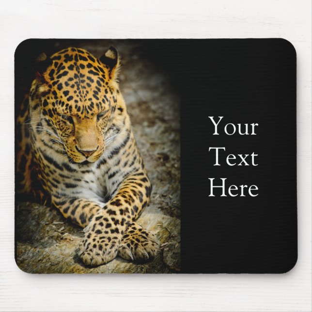 Leopard-Mousepad Mousepad (Vorne)