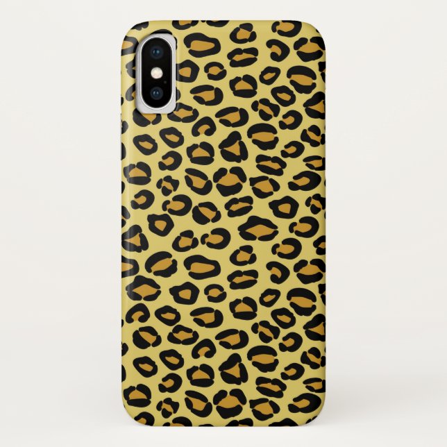 Leopard-Muster Case-Mate iPhone Hülle (Rückseite)