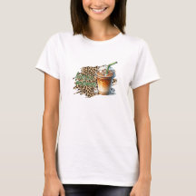 Leopard-Muster Eiskaffee Basic Mama lustige Schrei