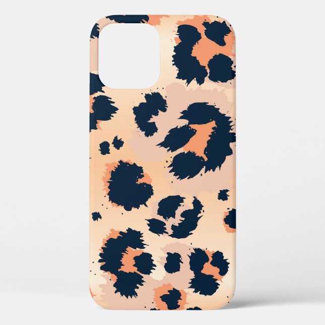 Leopard Muster: Funny Seamless Design Case-Mate iPhone Hülle (Rückseite)