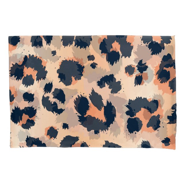Leopard Muster: Funny Seamless Design Kissenbezug (Vorderseite)
