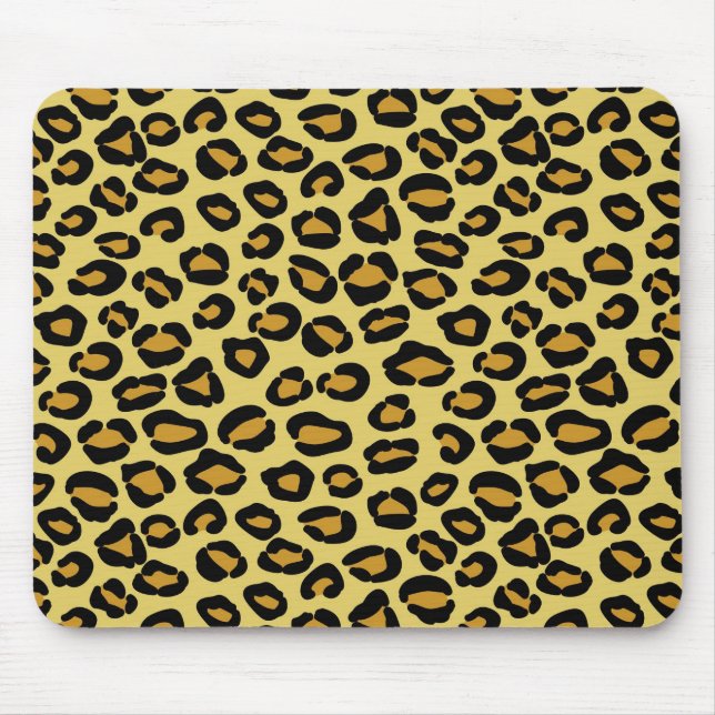 Leopard-Muster Mousepad (Vorne)