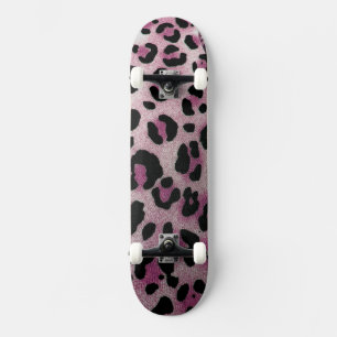 Leopard Muster Skateboard