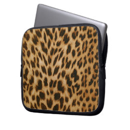 Leopard-Musterelektronik Laptopschutzhülle