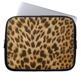Leopard-Musterelektronik Laptopschutzhülle