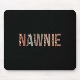Leopard Nawnie liefert Spaß zurück zur Schule Mousepad