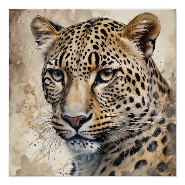 Leopard Nr. 1 Poster (Vorderseite)