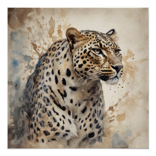Leopard Nr. 2 Poster (Vorderseite)
