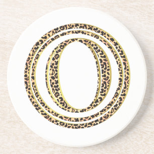 Leopard O Getränkeuntersetzer