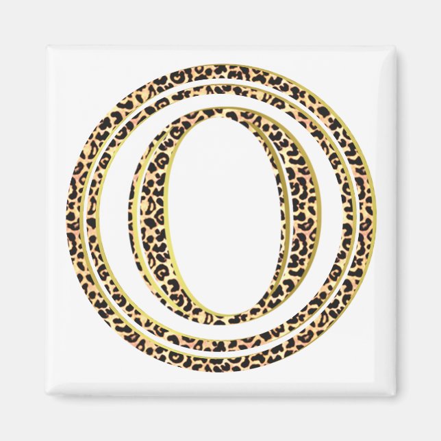 Leopard O Magnet (Vorne)