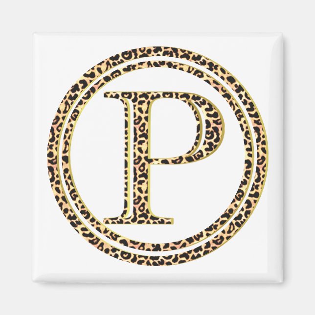 Leopard P Magnet (Vorne)