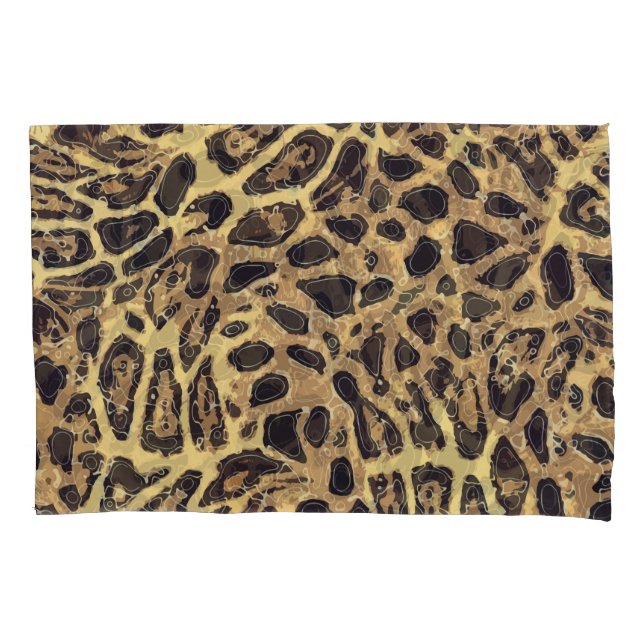 Leopard-Paare Kissenbezüge, Standardgröße Kissenbezug (Vorderseite-Links)