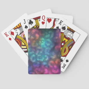 Leopard Paint Serie Design 6 Spielkarten