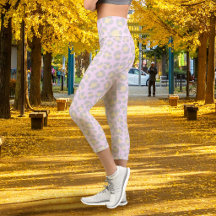Leopard Pastel Pink Grau Gelb