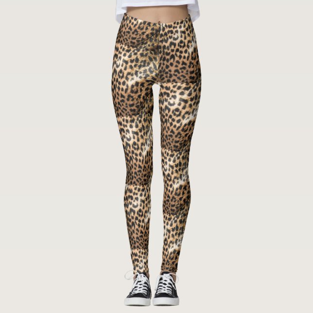 LEOPARD PATCH LEGGINGS (Vorderseite)