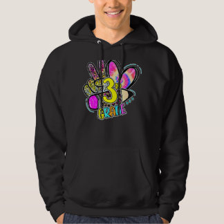 Leopard Peace Out Dritte Stufe 3 Hoodie