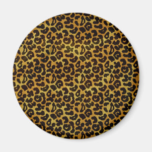 Leopard-Pelz-Druck-Tier-Muster Magnet