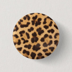 Leopard-Pelzmuster Button