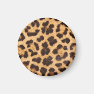 Leopard-Pelzmuster Magnet
