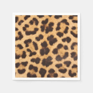 Leopard-Pelzmuster Serviette