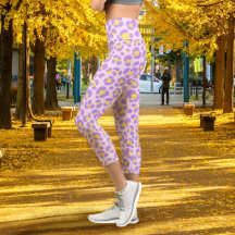 Leopard Pink Lila gelb