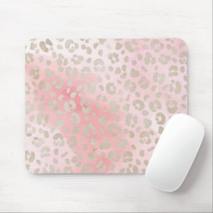 Leopard Pink Muster Mousepad