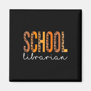 Leopard-Platz in der Schule Niedlich Herbst Herbst Magnet