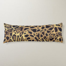 Leopard Polyester Body Pillow ( 20" x 54") Seitenschläferkissen