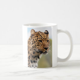 Leopard Portrait Kaffeetasse